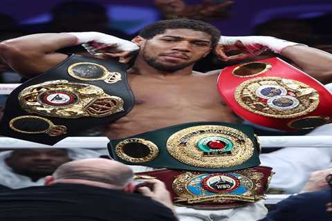 Anthony Joshua’s net worth grows to huge £115m in past year as he prepares for Usyk after Fury..