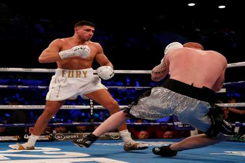Jake Paul and Conor McGregor’s coach ridicule Tommy Fury over next fight against 0-14 journeyman..