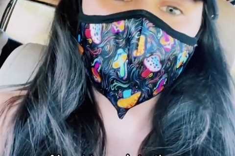 Teen Mom Jenelle Evans hints to ‘doing shrooms’ in a new TikTok as the reality star shows off her..