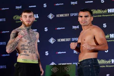 Watch Eggington vs Molina undercard: Stream card FREE, Kaisee Benjamin &amp; River Wilson Bent in..