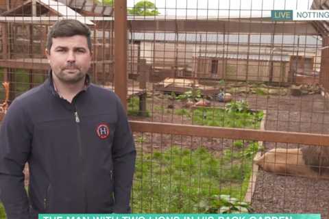 This Morning viewers horrified by ‘selfish’ guest who keeps two LIONS in his garden in Nottingham