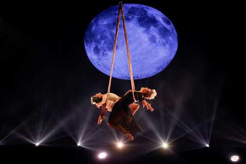Pink fans stunned as singer &amp; daughter Willow, 9, perform duet &amp; soaring trapeze act at the ..