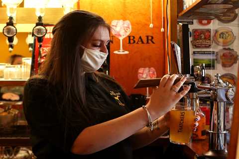 Ordering drinks at the bar could return as Boris considers ending table service rule and ‘one metre ..