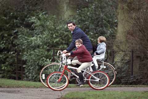 Prince Harry’s claims he never went on bike rides with dad Charles debunked as unearthed snaps..