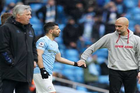 Pep Guardiola all-but confirms Sergio Aguero’s Barcelona transfer… and appears to let slip Lionel..
