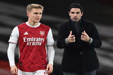 Mikel Arteta confirms Arsenal will open Martin Odegaard transfer talks with Real Madrid ‘in next..
