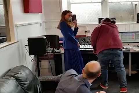 Kate Middleton tries to DJ but Prince William isn’t impressed and says ‘ It sounds like a cat. It’s ..