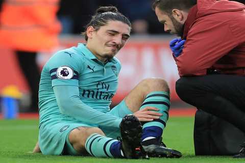 Arsenal star Hector Bellerin reveals he turned to booze after being out for nine months injured as..