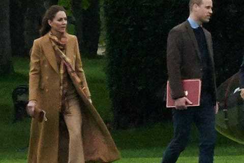 Kate Middleton and Prince William jump on helicopter for Orkney Islands visit on week-long Scotland ..