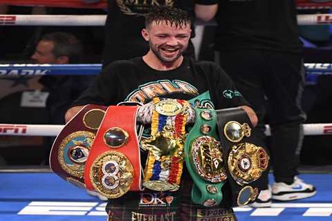 Undisputed super-lightweight champ Josh Taylor says his belts have been LOST and claims they are..