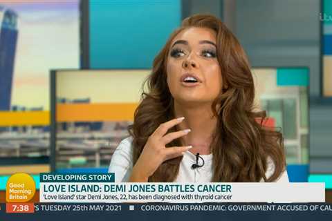 Demi Jones’ heartbreak as she reveals ‘nasty’ trolls claimed she LIED about her thyroid cancer..