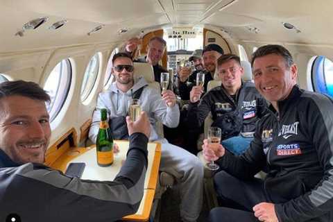 Undisputed king Josh Taylor calls for Terence Crawford revenge mission as Scot is welcomed home a..