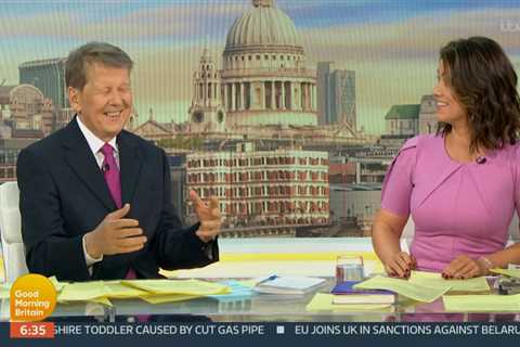 Bill Turnbull makes another cheeky sex joke as he reunites with Susanna Reid on GMB
