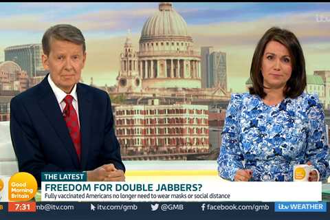 Susanna Reid in furious row with GMB guest who claims she accused him of being a ‘vaccine-denier’