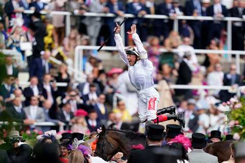 Frankie Dettori ‘so happy’ as Royal Ascot set to welcome back crowds of 12,000 punters in June