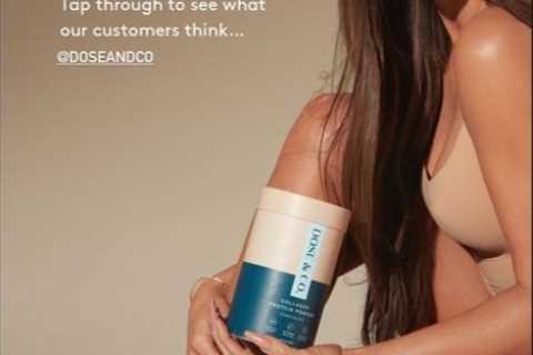 Khloe Kardashian’s lips look bigger than ever in new ad campaign after being accused of..