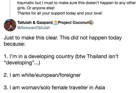 Twitch star Tallulah ‘sexually assaulted in broad daylight’ while livestreaming Thailand holiday to ..