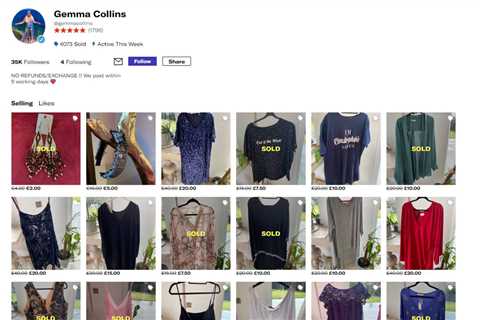 Gemma Collins sells off her old size 26 clothes at bargain prices after losing 3.5 stone