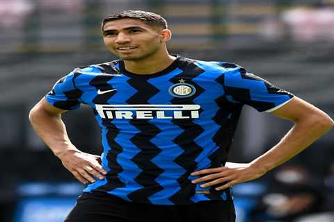 Arsenal transfer blow as Achraf Hakimi ‘agrees £51.5m PSG transfer with skint Inter Milan forced to ..