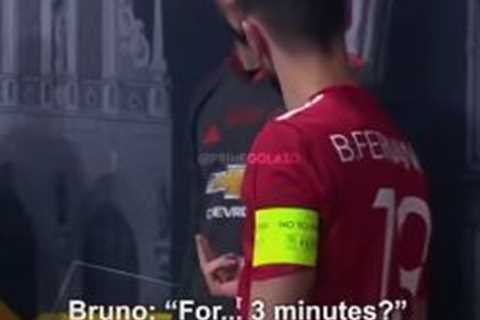 Bruno Fernandes caught moaning about referee for VAR delay in secret tunnel footage leaked from Man ..