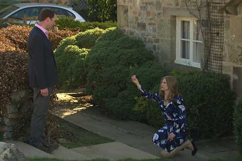 Emmerdale spoilers: Bernice Blackstock slapped as she’s caught proposing to ex Liam Cavanagh
