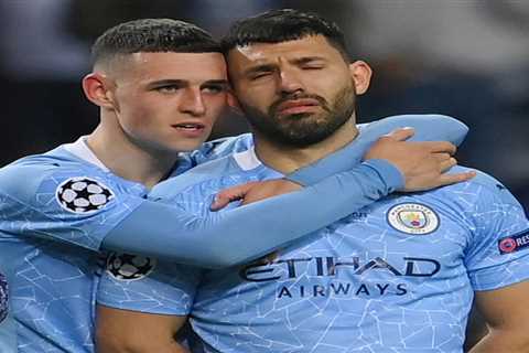 Sergio Aguero in tears as legendary Man City career ends with Champions League final loss to Chelsea