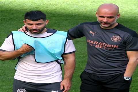 Sergio Aguero’s brother slams Pep Guardiola claiming Man City boss ‘never wanted’ striker since..