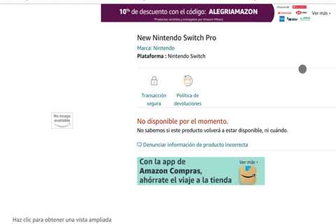 Nintendo Switch Pro listing leaks on Amazon ahead of console’s launch ‘this year’