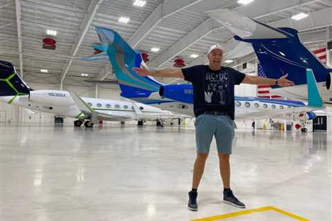 Tyson Fury goes shopping for PRIVATE JET before taking wife Paris and kids to NASCAR and breaking..