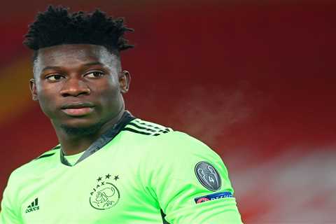 Arsenal ‘set to complete transfer for BANNED Ajax keeper Andre Onana and can land him for just £1..