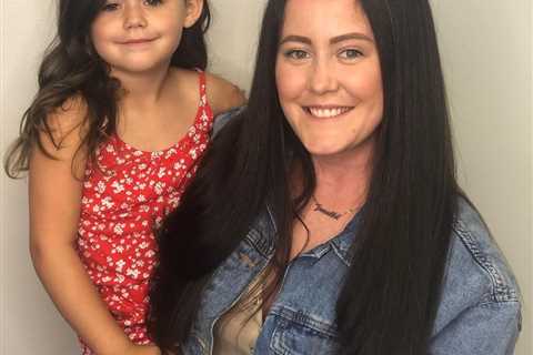 Teen Mom Jenelle Evans ripped for allowing daughter Ensley, 4, to ‘drag’ the family dog around as..