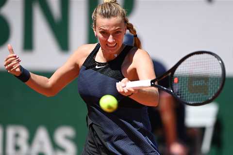 Petra Kvitova pulls out of French Open after suffering freak ankle injury in virtual PRESS..