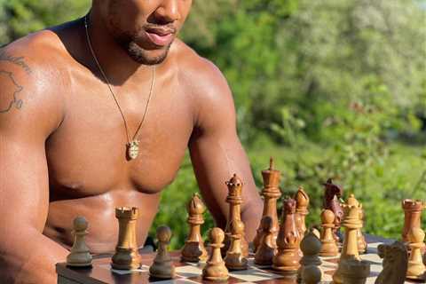 Topless Anthony Joshua plays chess as he rethinks plan of attack on Tyson Fury after Deontay Wilder ..