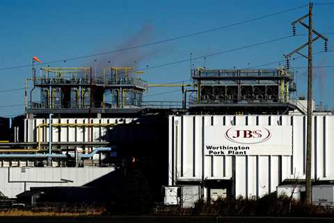 White House says hack of meat processor is a ransomware attack, as some plants are shut down.