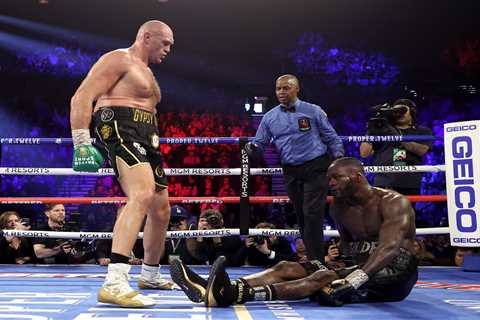 Tommy Fury calls out Deontay Wilder’s brother Marsellos on undercard of heavyweight blockbuster..