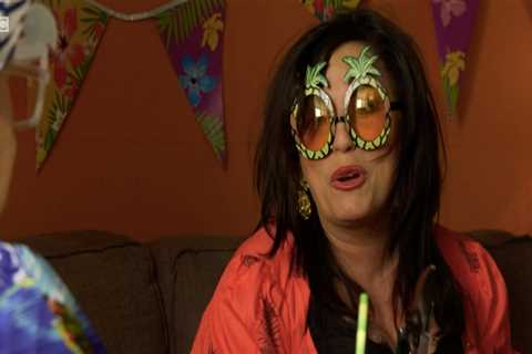 EastEnders fans baffled as they spot something VERY wrong with Kat Slater at Big Mo’s leaving party