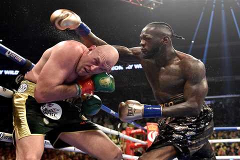 Deontay Wilder brands Tyson Fury a ‘coward’ for pursuing Anthony Joshua fight before vowing to get..