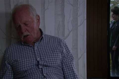 Emmerdale fans ‘sickened’ as Eric Pollard left for dead by Mackenzie Boyd after 35 years on soap