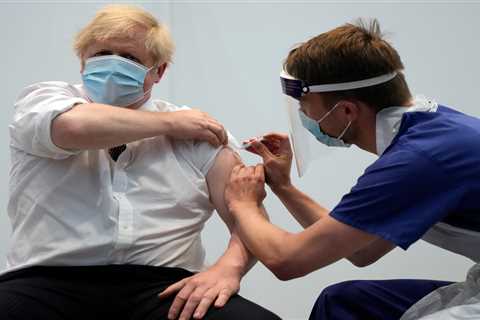 Boris Johnson receives second dose of AstraZeneca vaccine as new Covid variant threatens lockdown..