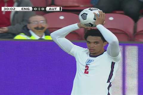 England steward wears hilarious fake nose mask and is named fans’ man of the match after stealing..