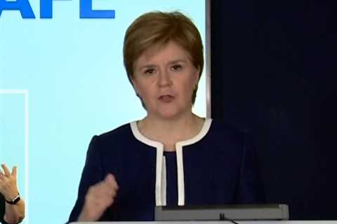 UK could be in the midst of THIRD WAVE as R rate is above 1 in Scotland, says Sturgeon