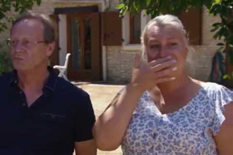 A Place in the Sun’s Jasmine Harman bursts into tears with her house hunters after finding them..