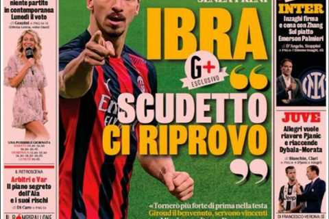 Zlatan Ibrahimovic gives blessing for Chelsea star Olivier Giroud to make AC Milan transfer and..