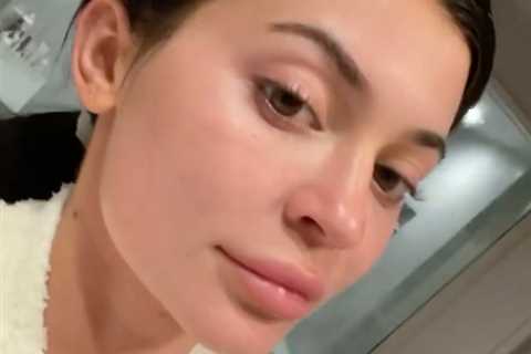 Kylie Jenner goes totally makeup and filter free in new video after sisters Kim and Khloe ripped..