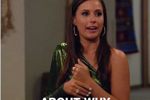 Bachelorette Katie Thurston breaks down in tears as she tells the men to ‘GET OUT’ if they don’t..