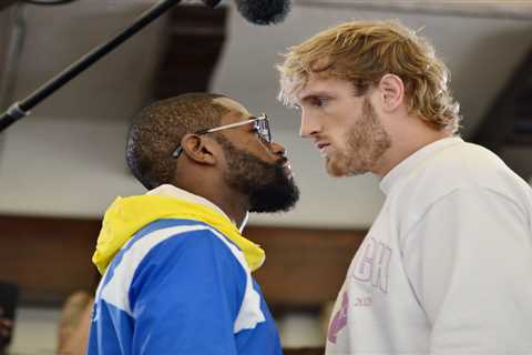 Floyd Mayweather vs Logan Paul weigh-in LIVE VIDEO: Watch all the action ahead of huge boxing fight