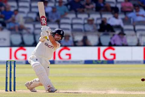 England star Rory Burns digs in for impressive century to save First Test and cement place for the..