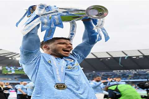 Ruben Dias wins Premier League Player of the Season award after stellar debut year at Man City..