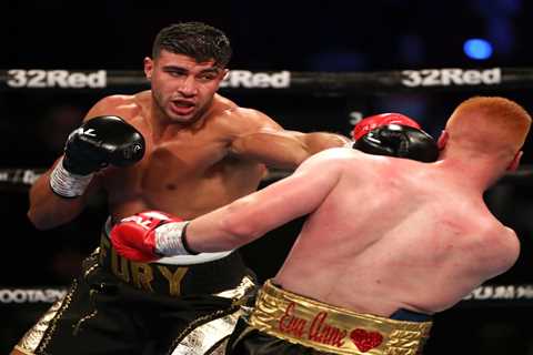 Tommy Fury overcomes boos, Molly-Mae chants and hostile crowd to outpoint tough Jordan Grant in..