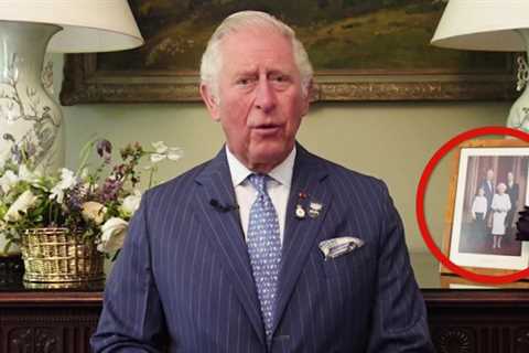 Prince Harry left out of Charles’ video background AGAIN as he shares sweet snap with the Queen,..
